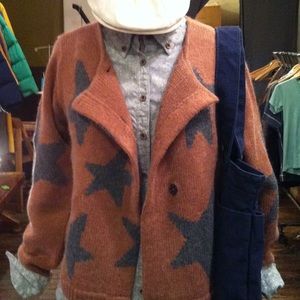 NWT Scotch and Soda Star Cardigan Size M